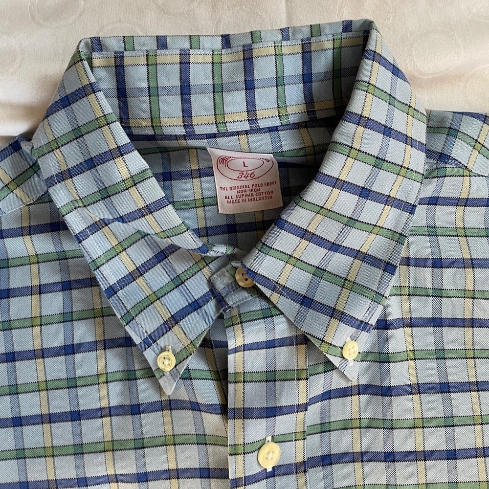 Brooks Brothers Mens Button Down Sport Shirt
